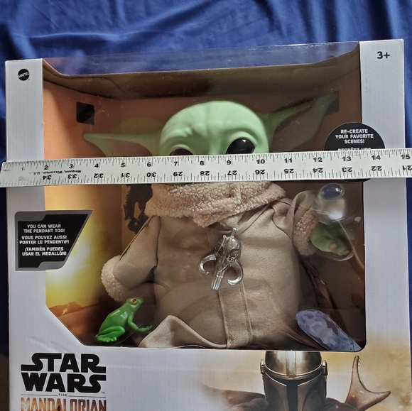 Mattel Baby Yoda Mandalorian Grogu Figure Adventure Bundle Star Wars Disney - Picture 5 of 9